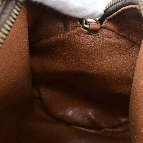 LOUIS VUITTON Logo PAPILLON 30 Hand Bag Monogram Leather Brown - Picture 15 of 15